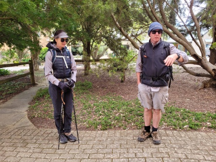 Guides on the Life's an Adventure walk in the Clare Valley