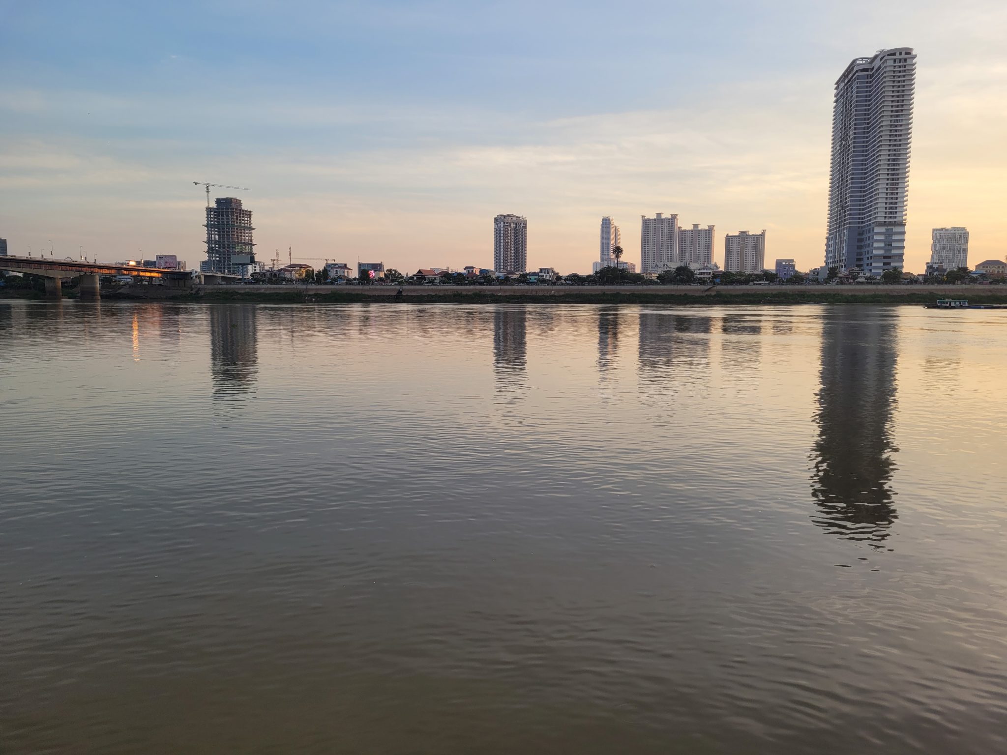 Phnom Penh at sunrise