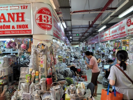 Cholon Market in Saigon