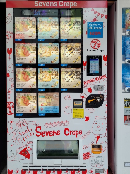 Crepes from a Vending Machine