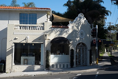 Spanish Mission shopfront