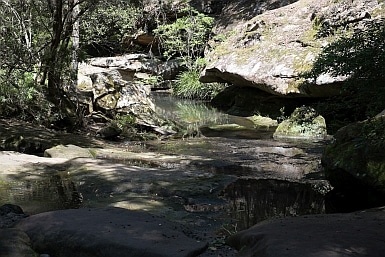 Creek in Bidjigal Reserve