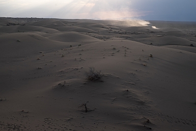 Sunset in the Iranian Desert 