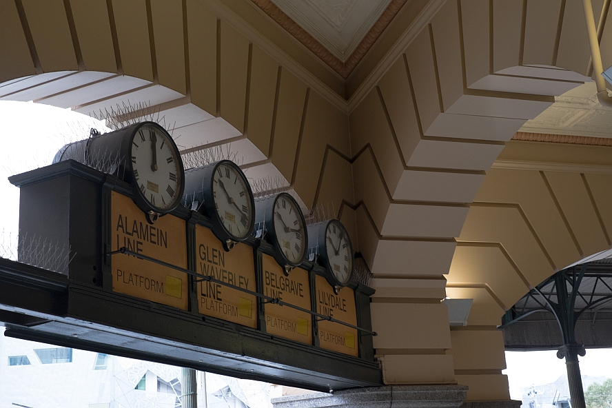 Clocks at Flinders Street Station