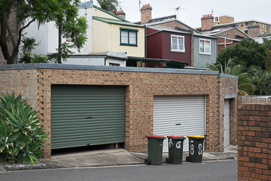 Mixed architecture in Moore Park