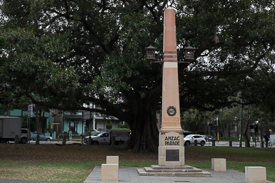 ANZAC Obelisk in Moore Park 