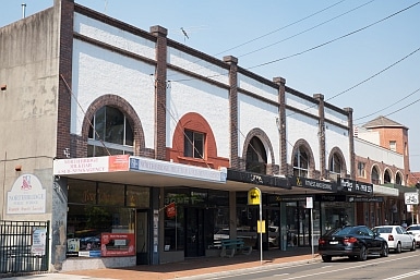 Group of Heritage shops in Northbridge