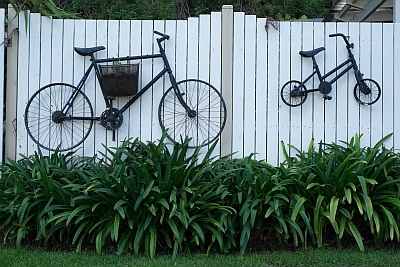 Bikes on Wall