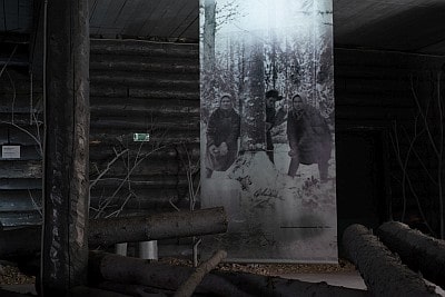 Logging Labour Camp or Gulag in Russia