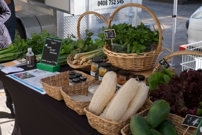 Slow Food Earth Market Stall in Maitland