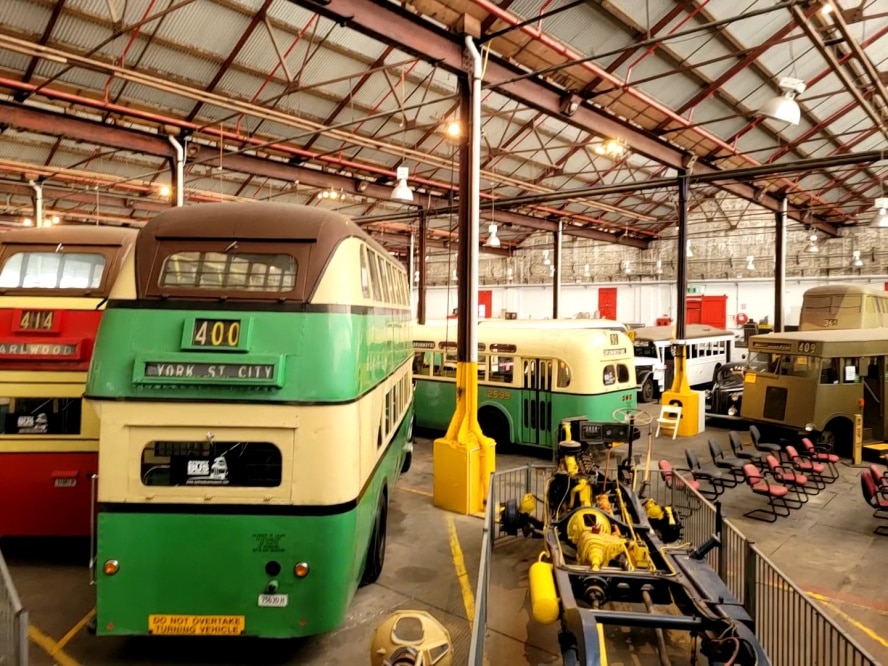 Sydney Bus Museum in the Old Tramshed in Leichhardt