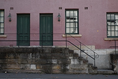 Cottages in Harrington Street